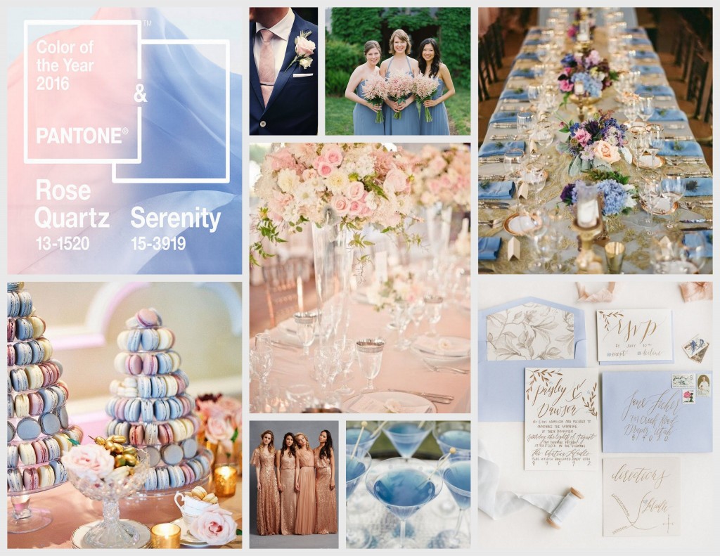 Rose Quartz & Serenity Wedding Inspiration 